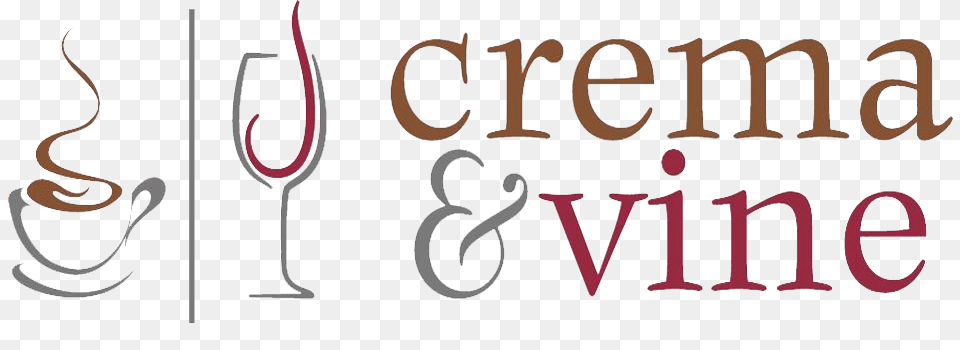 Crema And Vine Logo Background, Text, Symbol Free Transparent Png