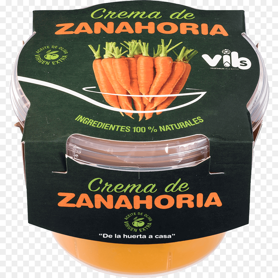 Cremas De Verduras Natur Crem, Carrot, Food, Plant, Produce Png Image