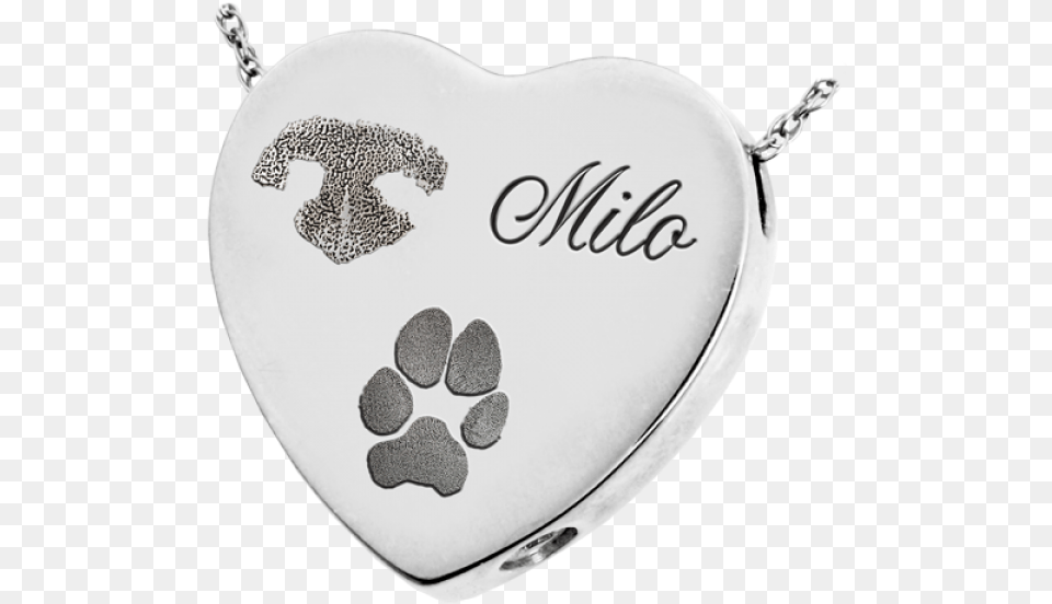 Cremation Heart Necklace Dog, Accessories, Plate, Jewelry, Pendant Png