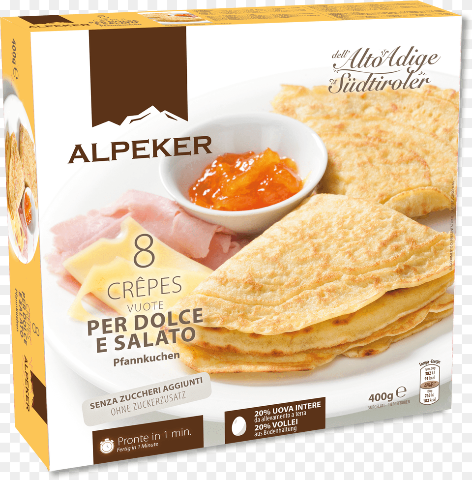 Crepes Already Baked Flatbread Free Png Download