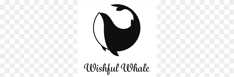 Crescent, Logo, Stencil, Animal, Fish Png Image