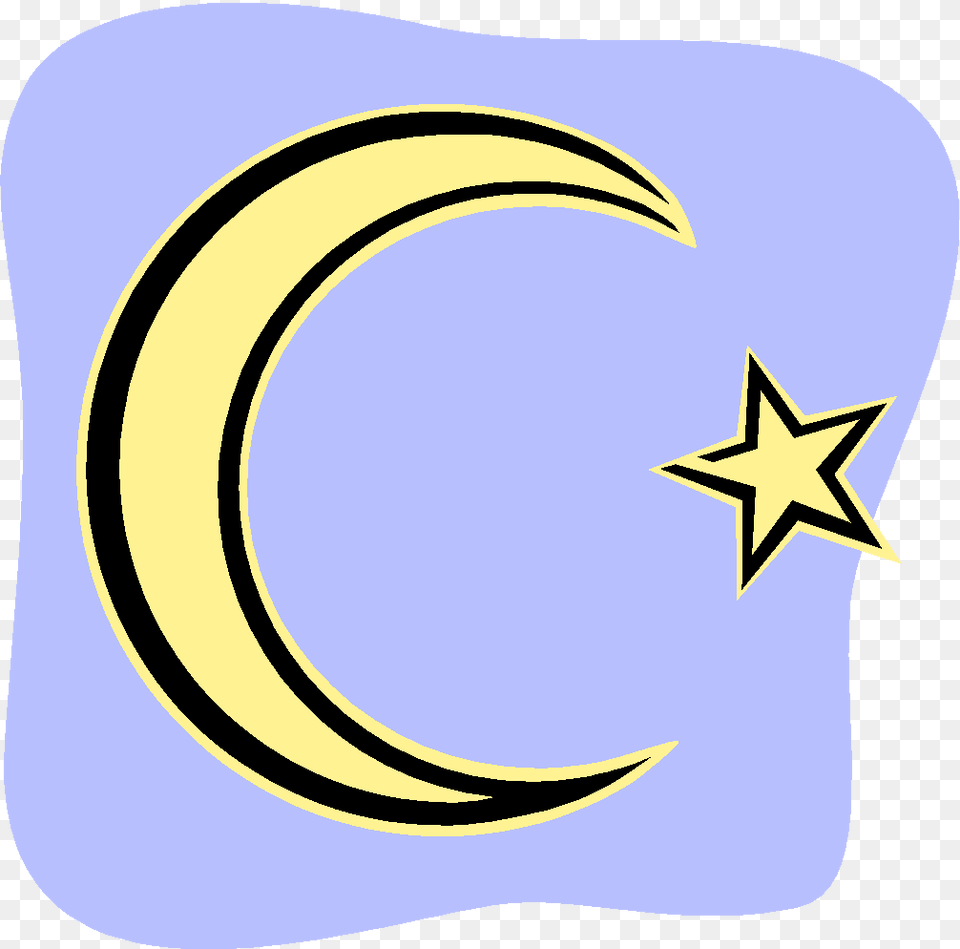Crescent, Star Symbol, Symbol, Nature, Night Free Png