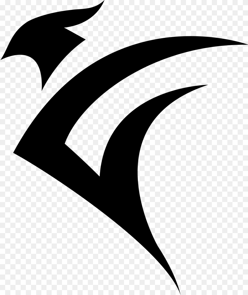 Crescent, Logo, Animal, Fish, Sea Life Free Png