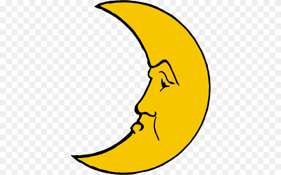 Crescent Clipart Bulan, Moon, Nature, Outdoors, Night Free Transparent Png
