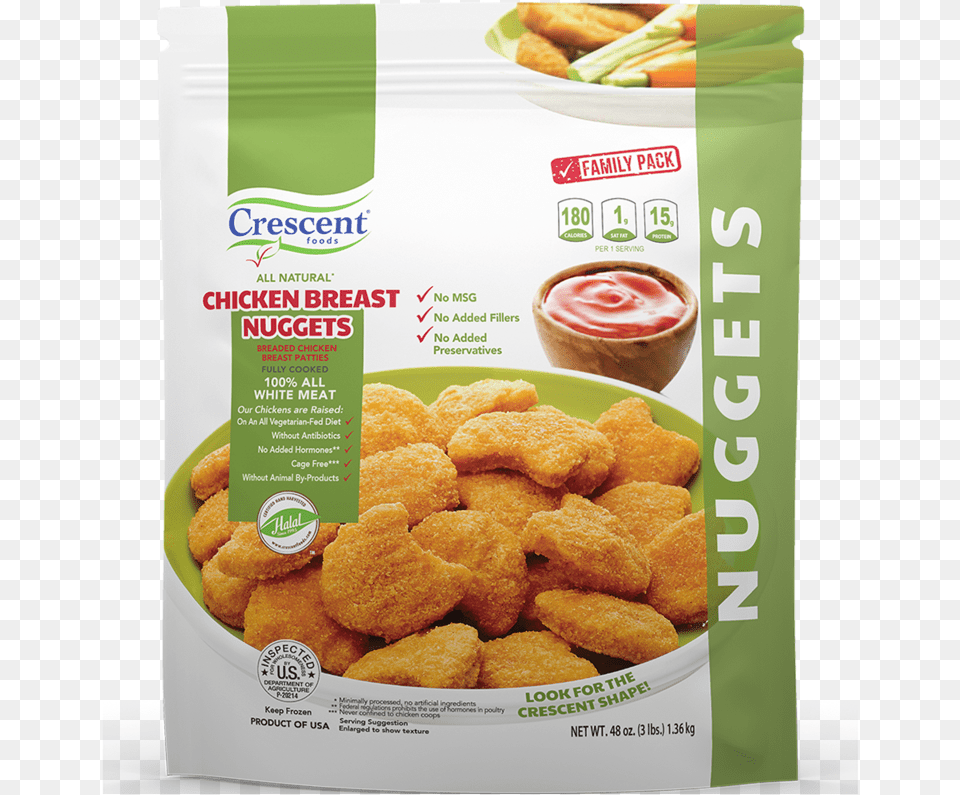 Crescent Foods, Food, Fried Chicken, Nuggets Png Image