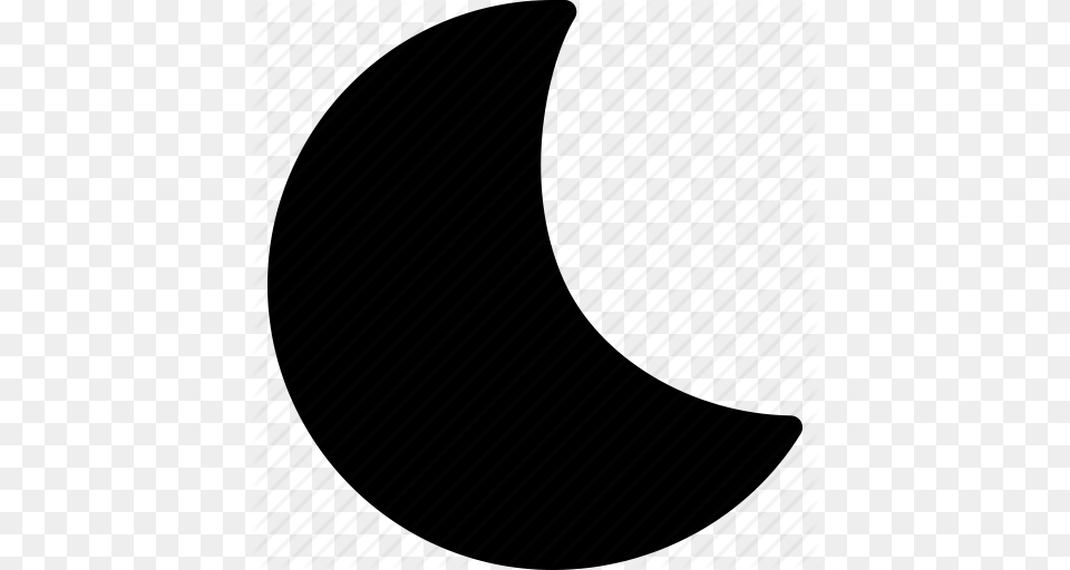 Crescent Forecast Half Moon Star Weather Icon, Astronomy, Nature, Night, Outdoors Png Image