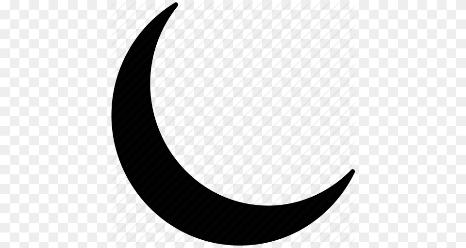 Crescent Half Moon Moon New Moon Icon, Astronomy, Nature, Night, Outdoors Free Png