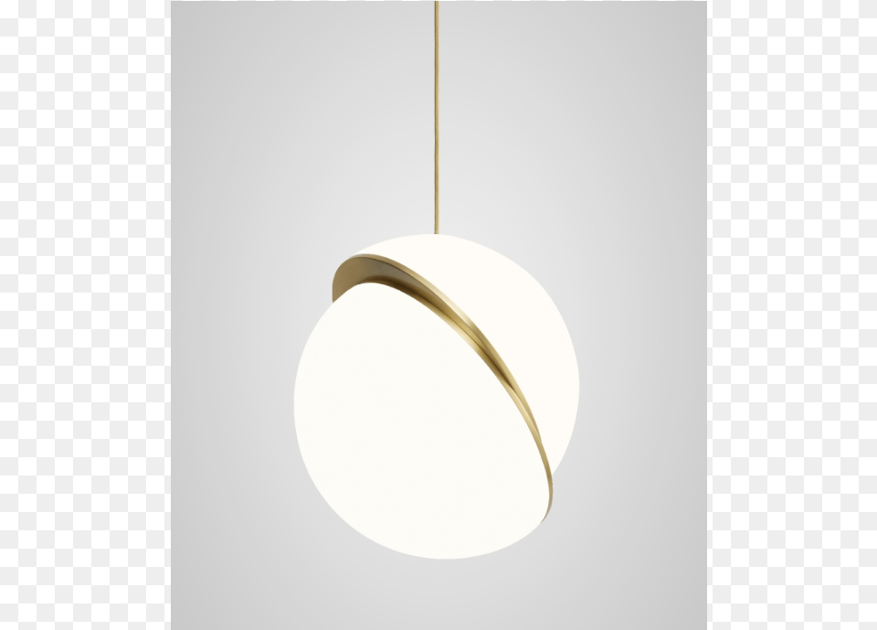 Crescent Light Pendant Lamp Lampshade, Light Fixture, Chandelier Free Png
