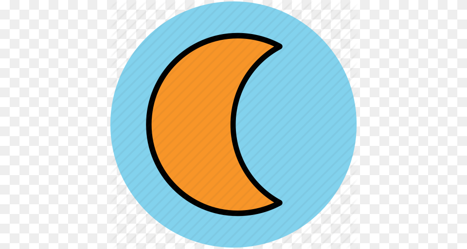 Crescent Lunation Moon Moonlight Night Satellite Icon, Astronomy, Nature, Outdoors, Eclipse Free Png
