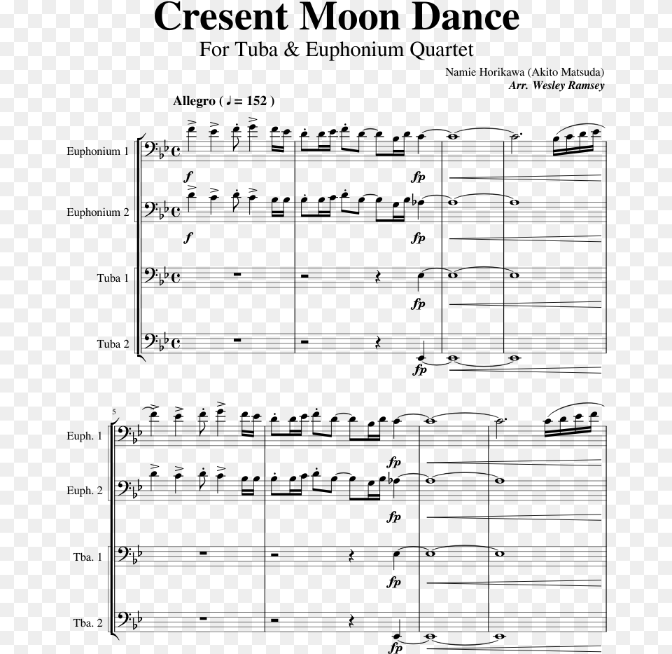 Crescent Moon Dance Sheet Music, Gray Free Png