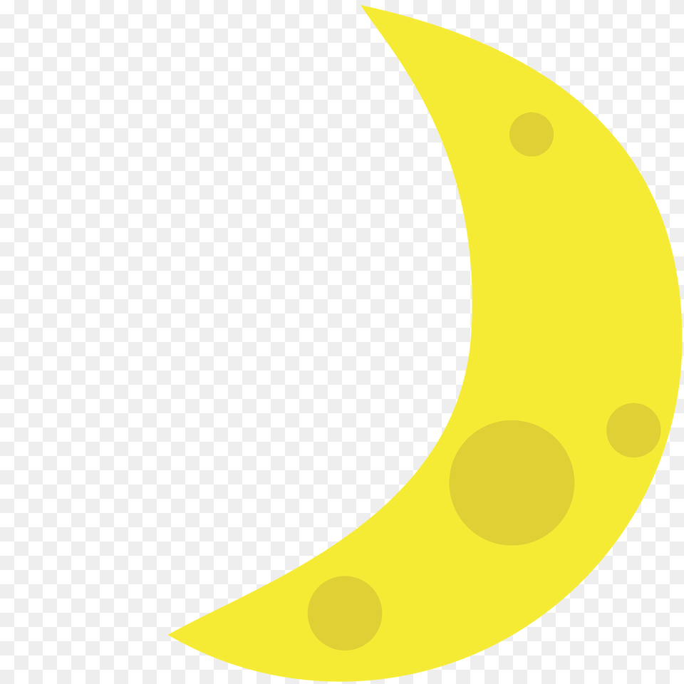 Crescent Moon Emoji Clipart, Astronomy, Nature, Night, Outdoors Free Png Download