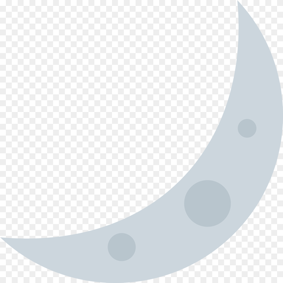 Crescent Moon Emoji Iphone Image Crescent Moon Emoji Twitter, Astronomy, Nature, Night, Outdoors Free Png Download
