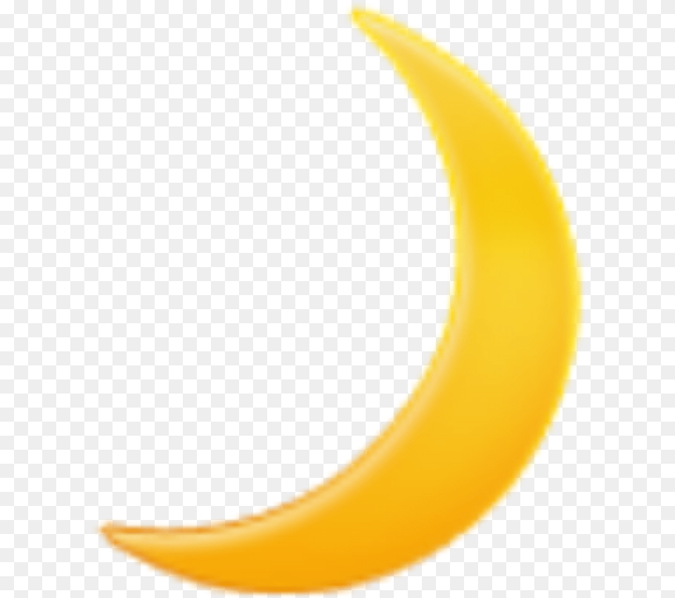 Crescent Moon Emoji Moon Emoji, Astronomy, Nature, Night, Outdoors Png Image