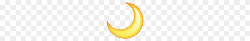 Crescent Moon Emoji On Apple Ios, Nature, Night, Outdoors, Astronomy Free Png Download