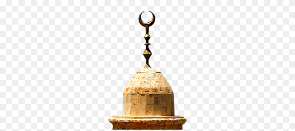Crescent Moon On Minaret, Architecture, Building, Dome, Archaeology Png Image