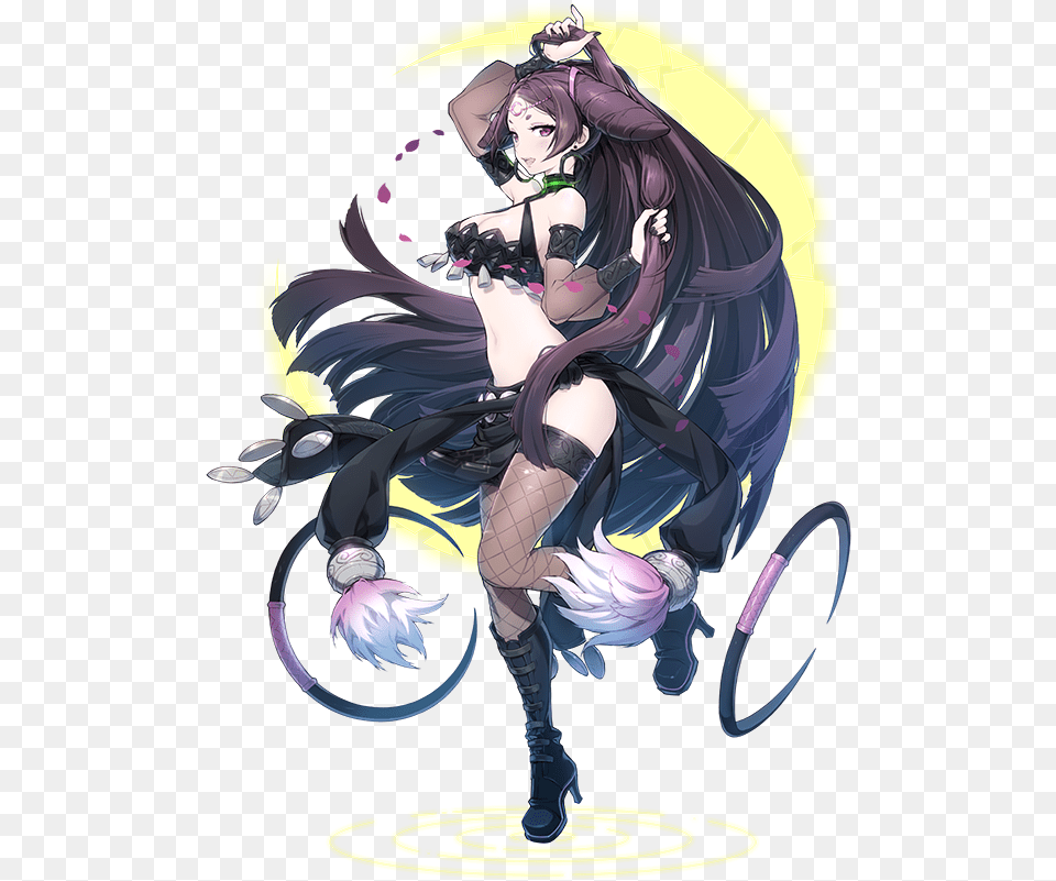 Crescent Moon Rin Epic Seven, Book, Comics, Publication, Adult Free Transparent Png