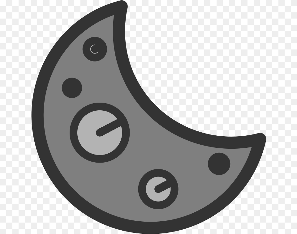 Crescent Moon Sign Symbol Clip Art, Nature, Night, Outdoors, Astronomy Free Png Download