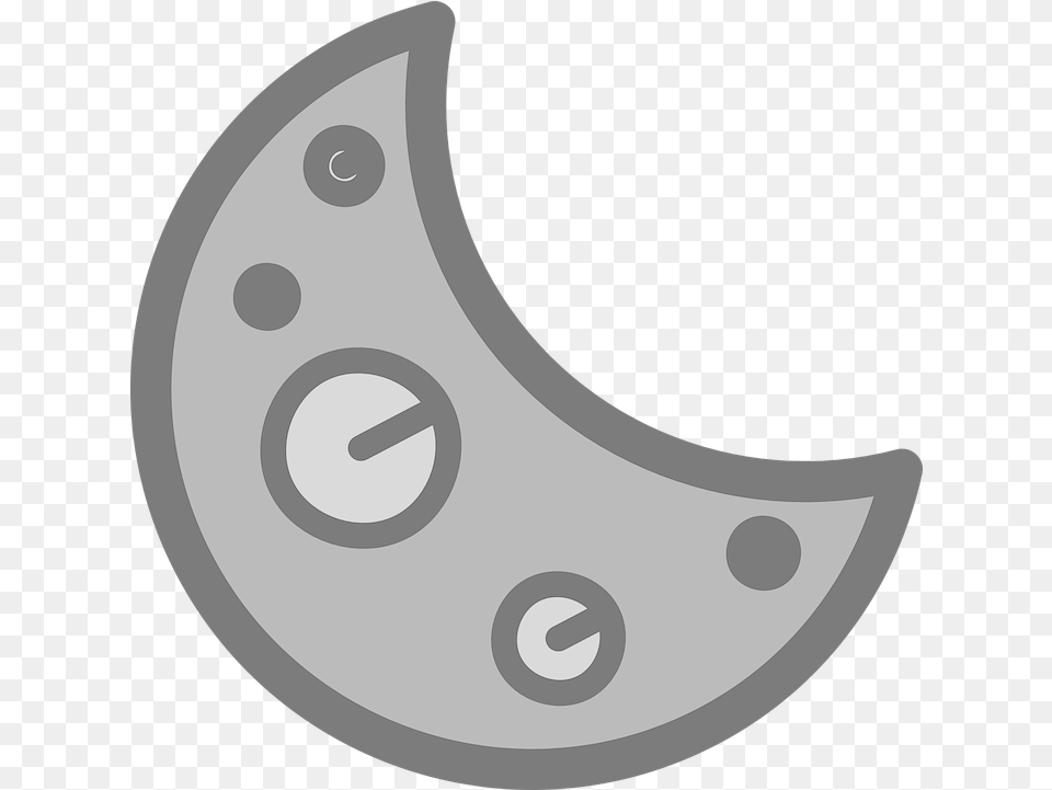 Crescent Moon Sign Vector Graphic On Pixabay Arrow Button, Astronomy, Nature, Night, Outdoors Free Png