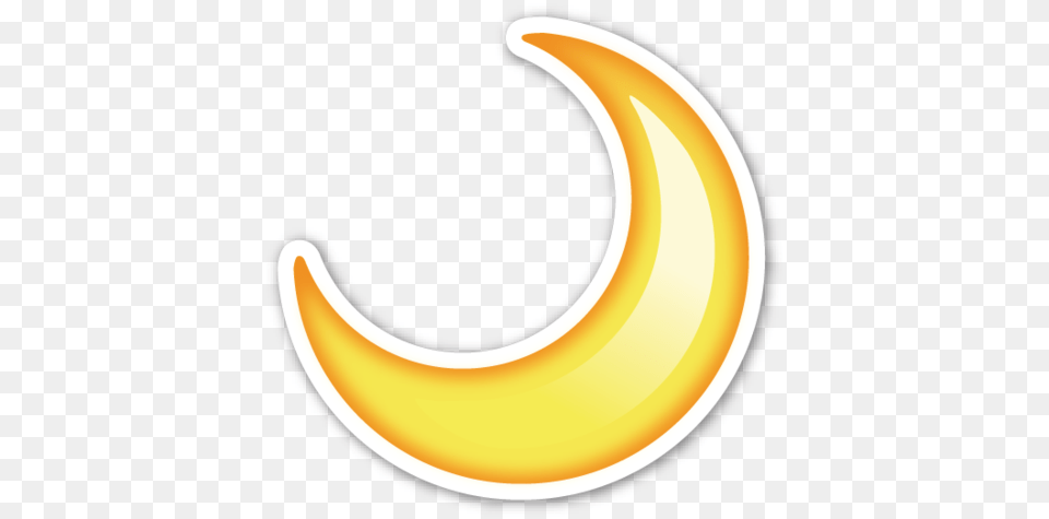 Crescent Moon Smileys Stickers Emoji Moon, Astronomy, Outdoors, Night, Nature Png