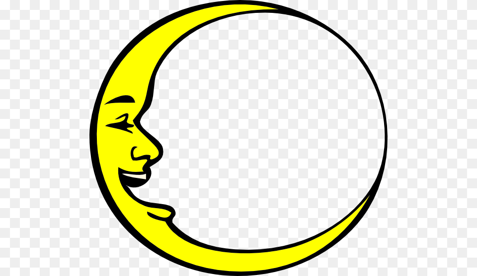 Crescent Moon Smiling Clip Arts Logo, Clothing, Hardhat, Helmet Free Png Download