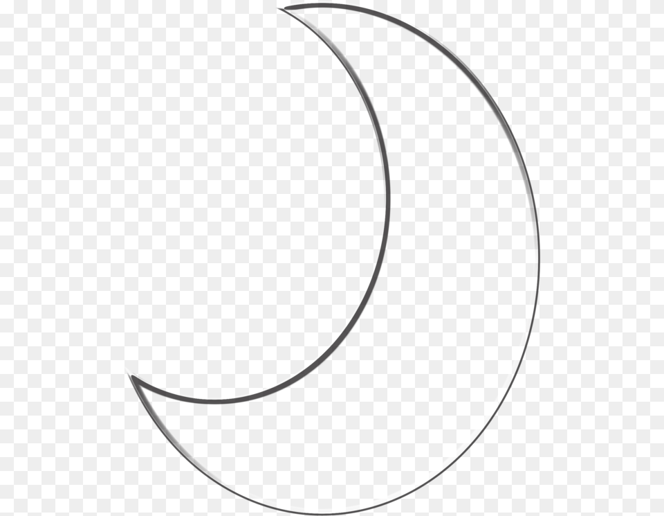 Crescent Moon Transparent Tumblr Moon, Astronomy, Nature, Night, Outdoors Free Png