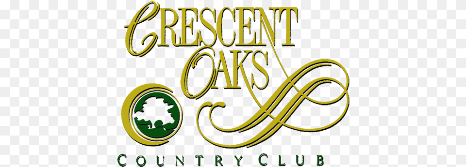 Crescent Oaks Logo Crescent Oaks Golf Logo, Book, Publication, Text, Dynamite Free Png Download