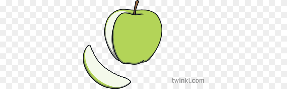 Crescent Shaped Apple Slice Fruit Fresh, Food, Plant, Produce Png