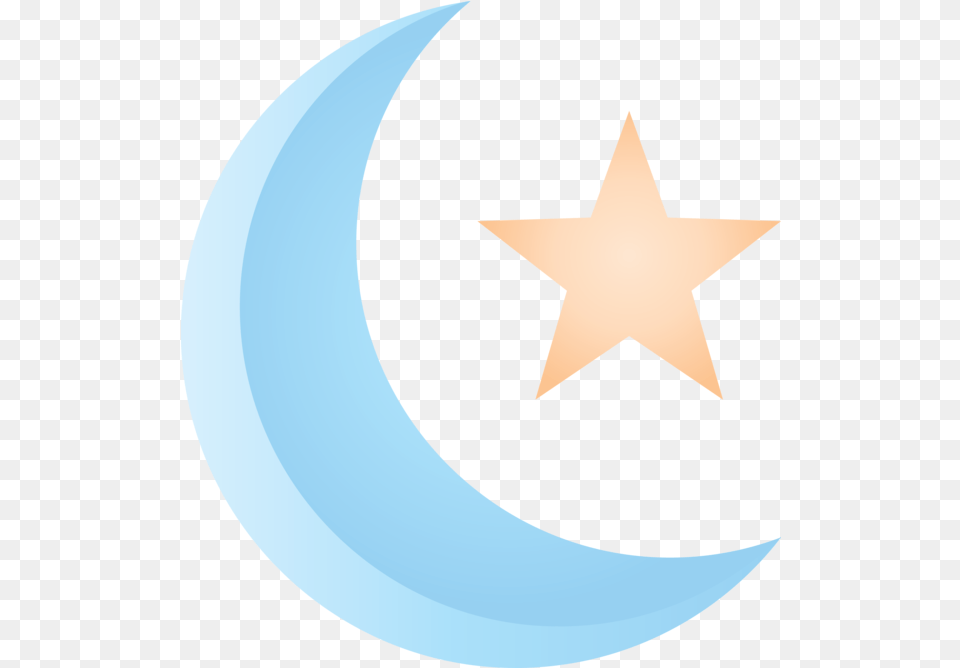 Crescent Star Circle For Eid Ramadan Circle, Nature, Night, Outdoors, Star Symbol Png