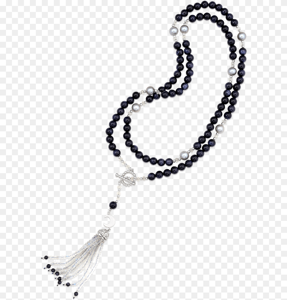 Crescent Tassel Necklace Necklace, Accessories, Bead, Bead Necklace, Jewelry Free Png Download
