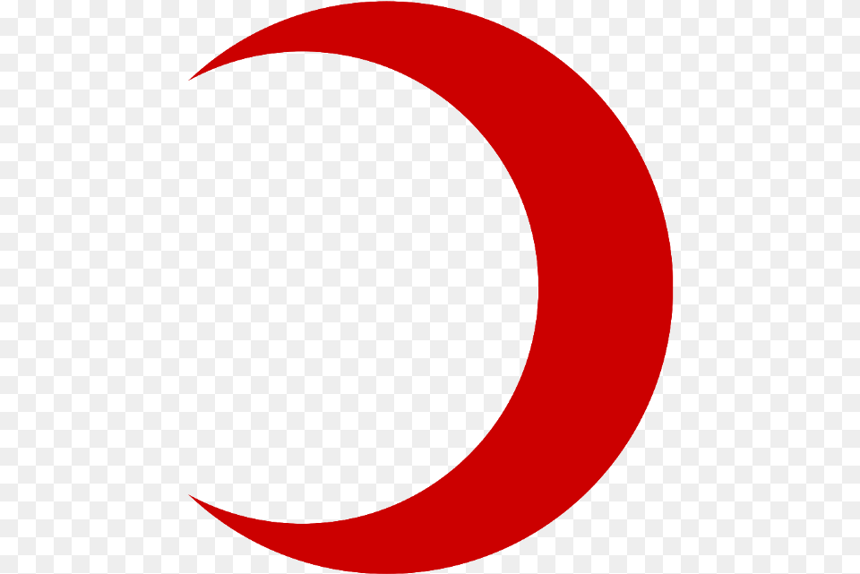 Crescent Transparent Red Red Crescent Moon Vector, Astronomy, Nature, Night, Outdoors Free Png Download