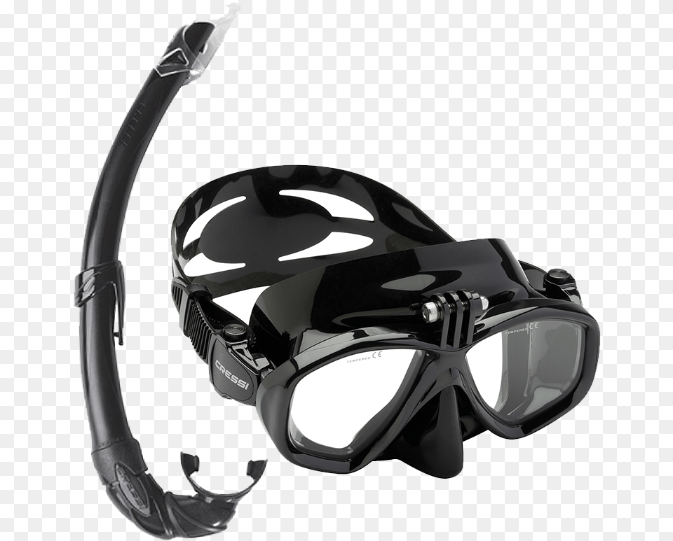 Cressi Mask Gopro Mount, Accessories, Goggles Free Png Download