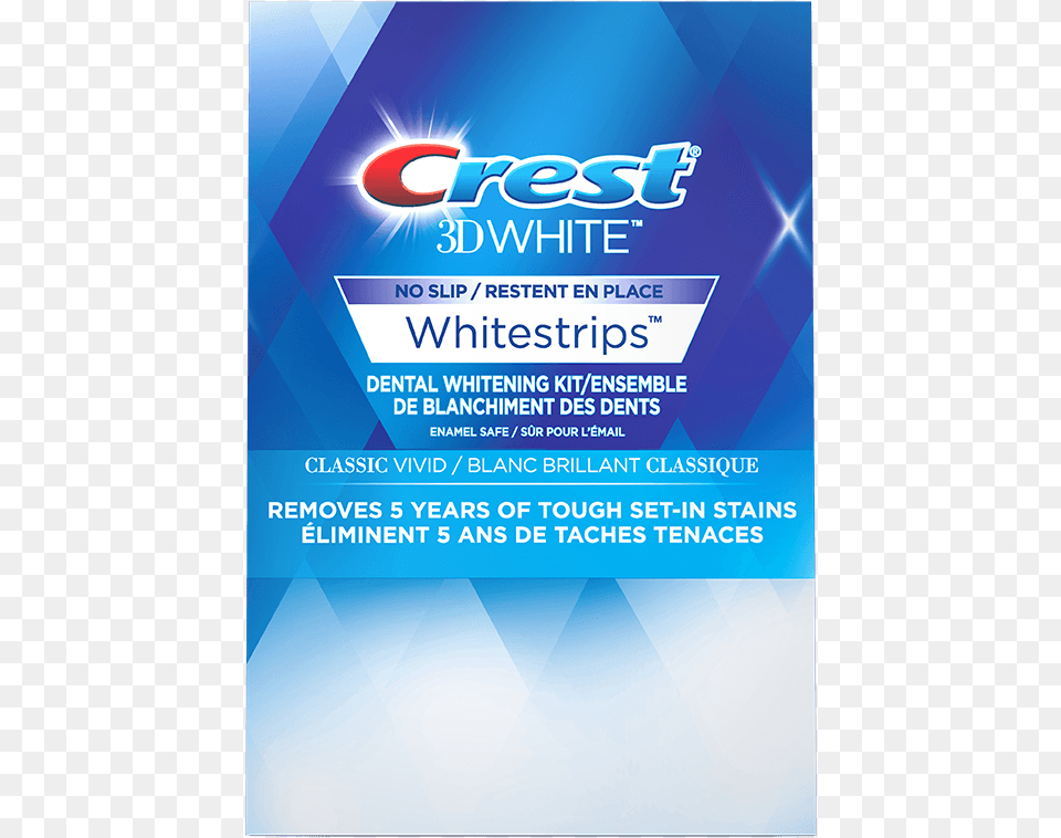 Crest 3d Whitestrips Crest 3d White Strips Vivid, Advertisement, Poster Png Image