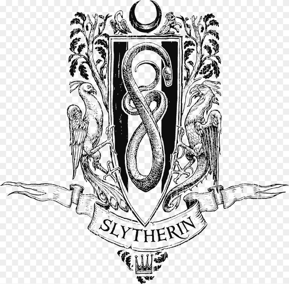 Crest Images In Collection Coat Of Arms Hogwarts, Emblem, Symbol, Logo Free Transparent Png