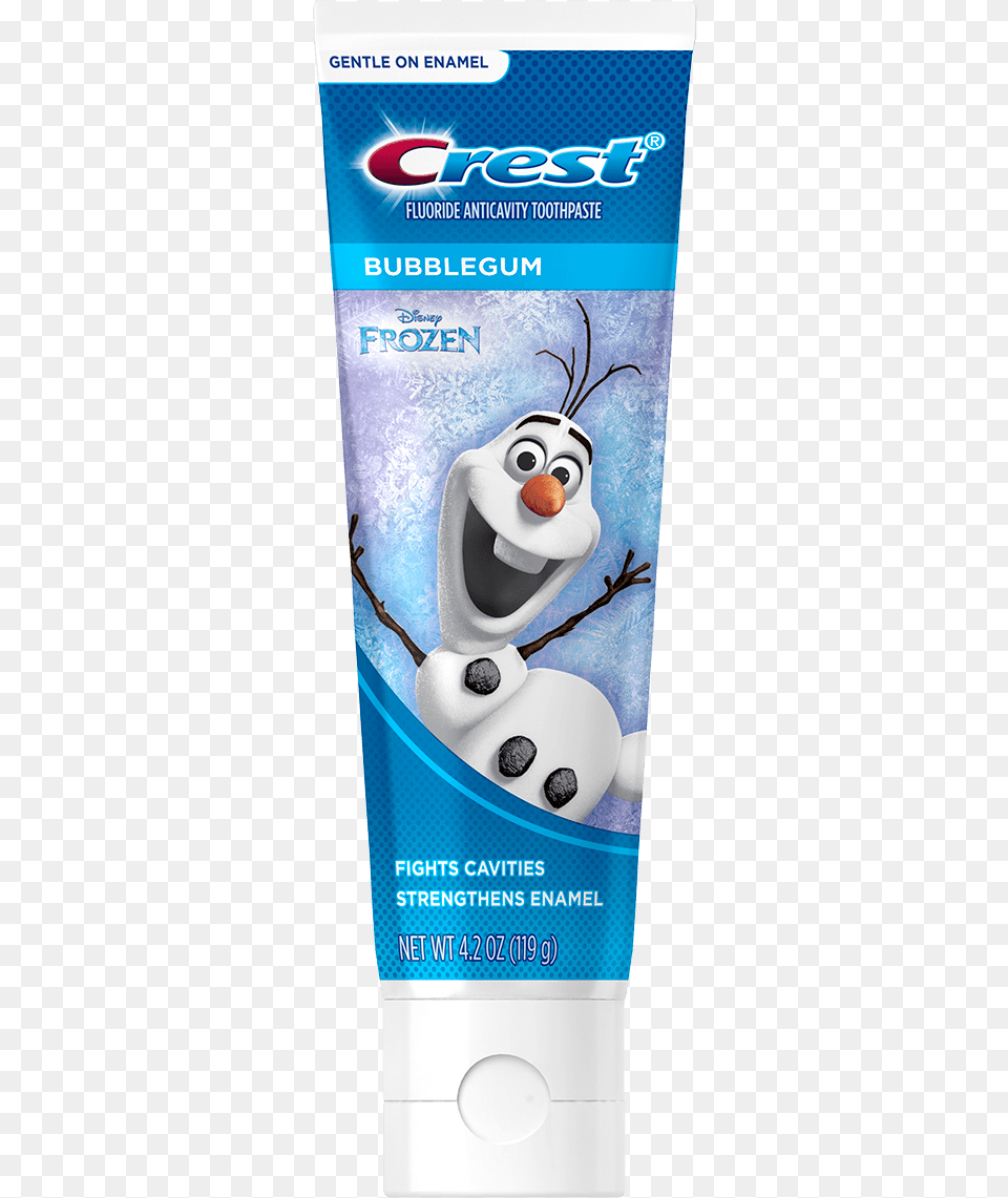 Crest Kid39s Toothpaste Featuring Disney39s Frozen Crest Disney Princess Toothpaste, Bottle Free Png Download