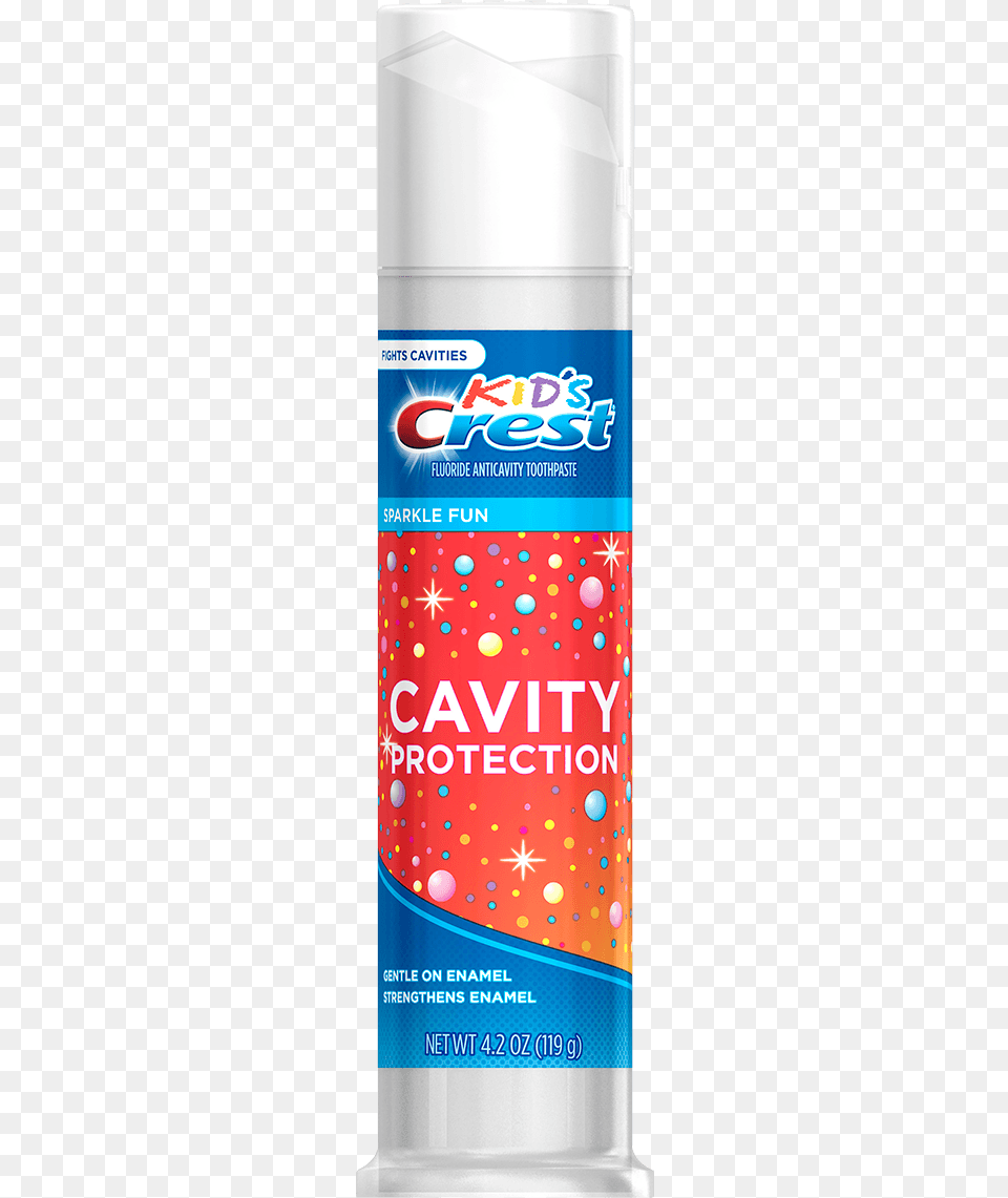 Crest Kids Cavity Protection Sparkle Fun Flavor Toothpaste Crest Kids, Cosmetics, Deodorant Png Image