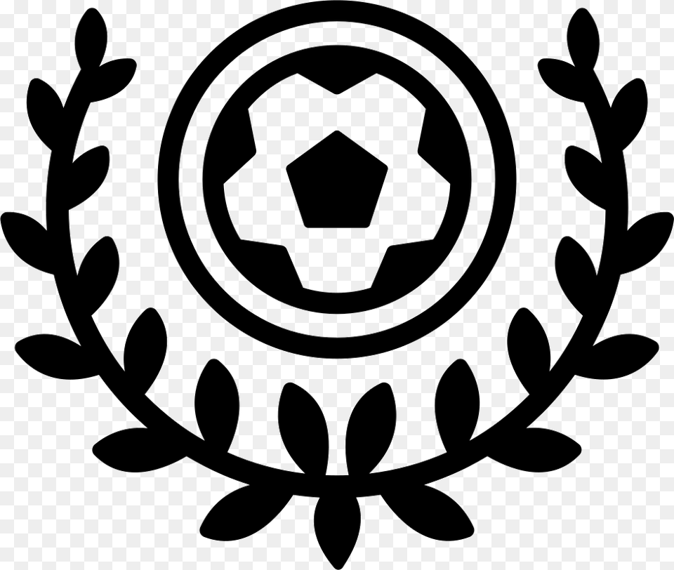 Crest Leaves Emblem, Stencil, Symbol, Ammunition, Grenade Free Png Download