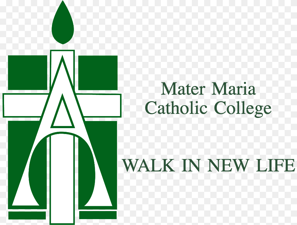 Crest Logo Mater Maria Catholic College Symbol, Green, Cross Free Png Download