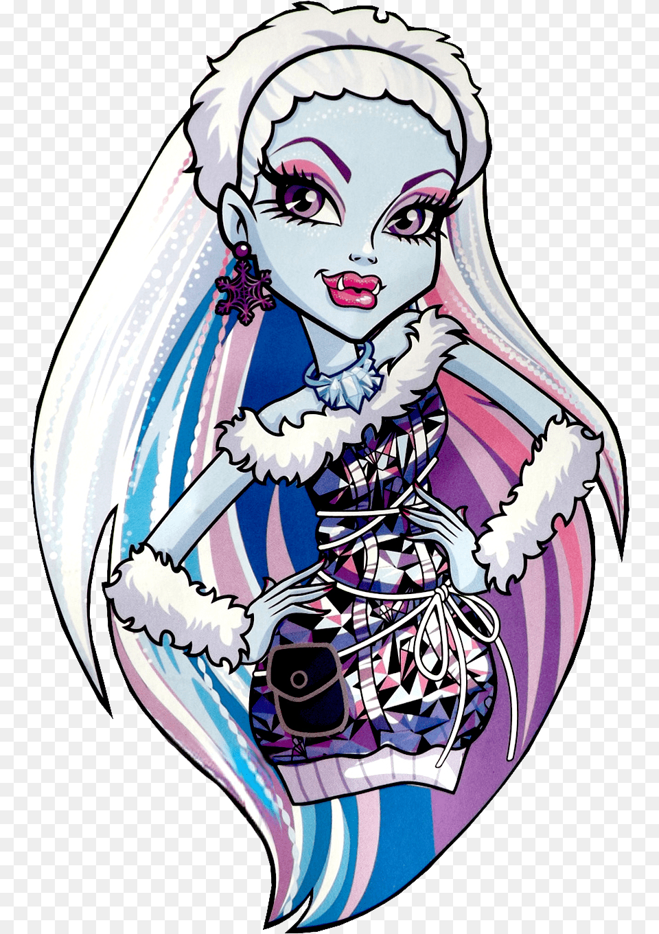Crest Monster High Characters Abbey, Publication, Book, Comics, Woman Free Png Download