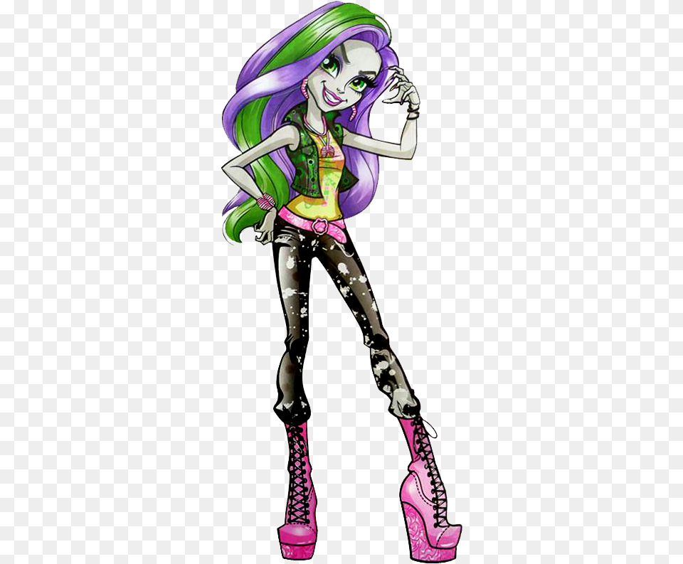Crest Monster High Moanica D Kay, Purple, Book, Publication, Comics Free Png Download