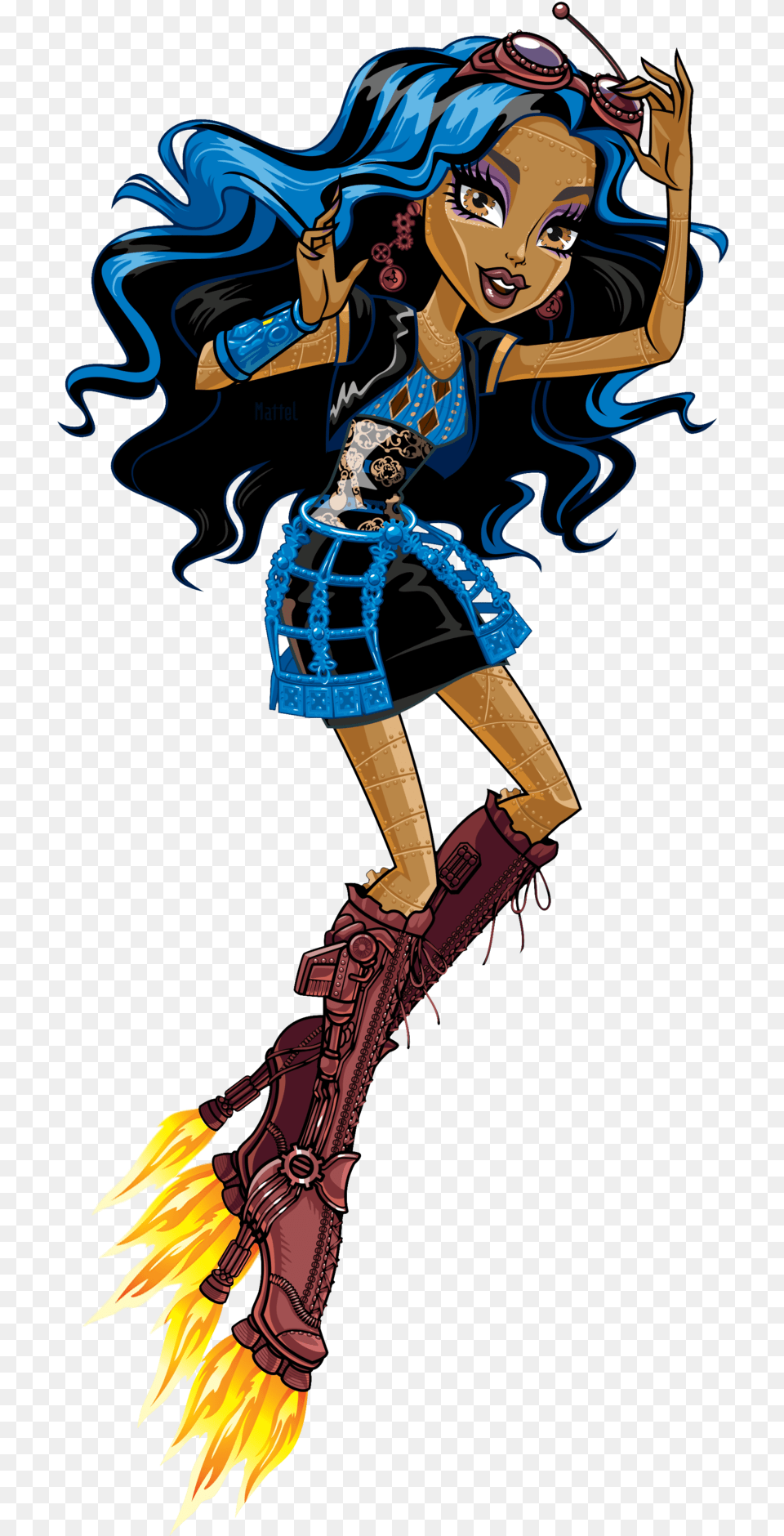 Crest Monster High Robecca Steam, Book, Comics, Publication, Adult Free Png