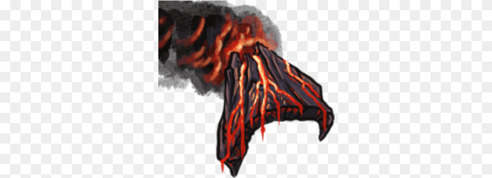 Crest Of Chaos Volcano, Eruption, Mountain, Nature, Outdoors Free Transparent Png