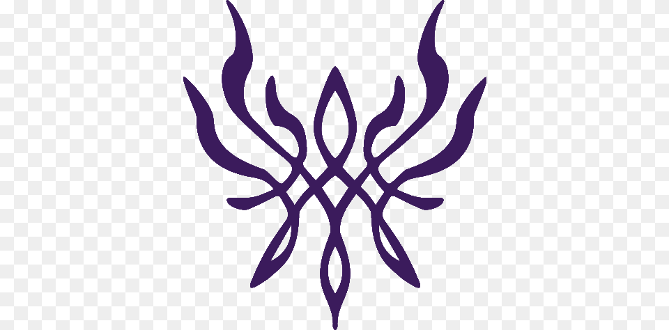 Crest Of Flames Fire Emblem Three Houses Crest Of Flames, Purple, Symbol Png Image