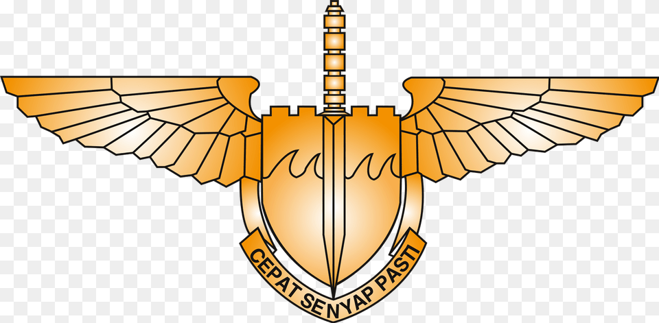 Crest Of The Special Air Service Of Air Force Clipart, Emblem, Symbol, Logo Free Transparent Png