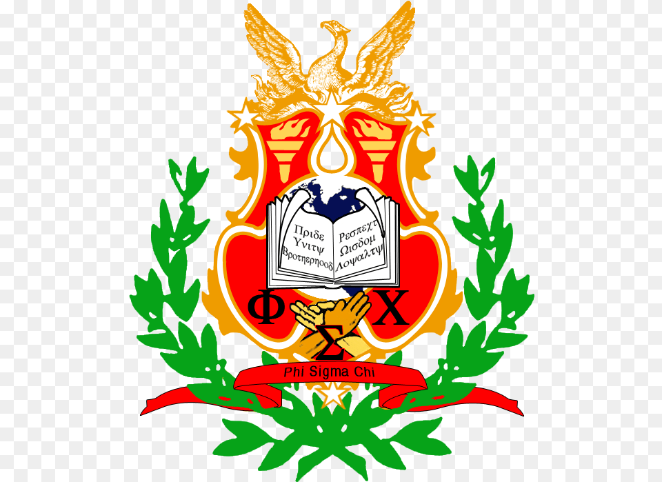 Crest Phi Sigma Chi Crest, Emblem, Logo, Symbol, Badge Free Transparent Png