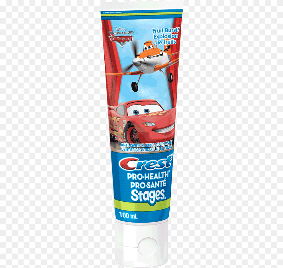 Crest Pro Health Stages Cars Toothpaste Acrylic Paint, Aircraft, Transportation, Vehicle, Airplane Png Image