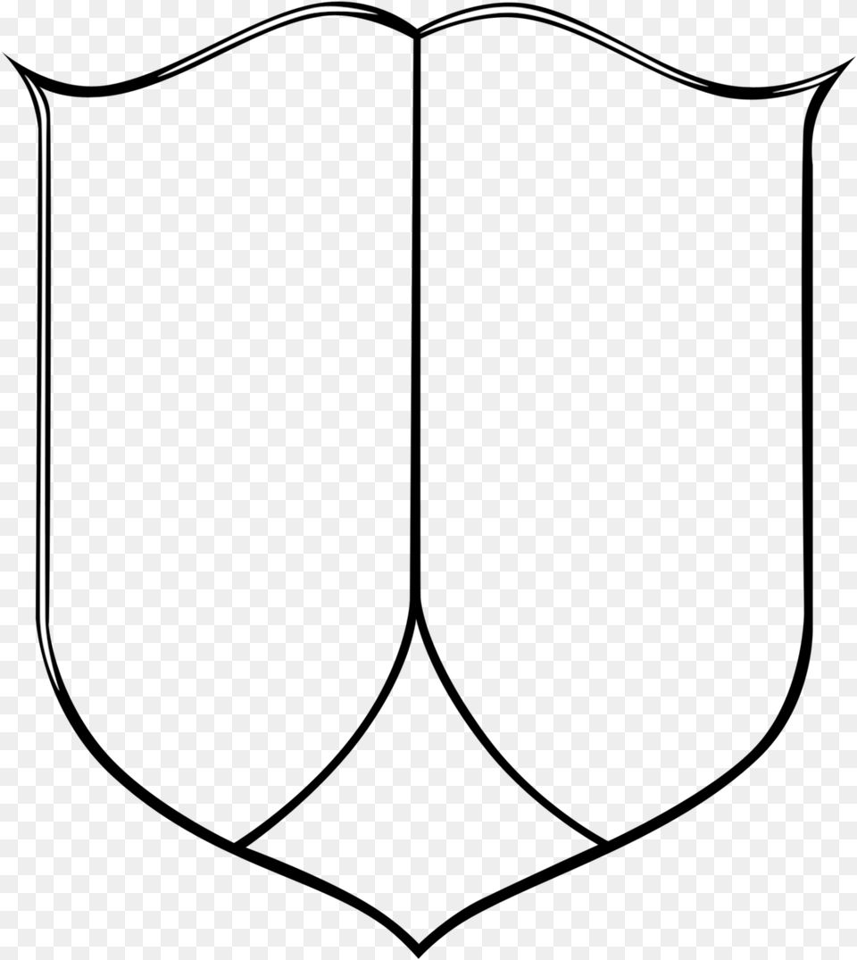Crest Template Coat Of Arms Blank, Text Free Transparent Png