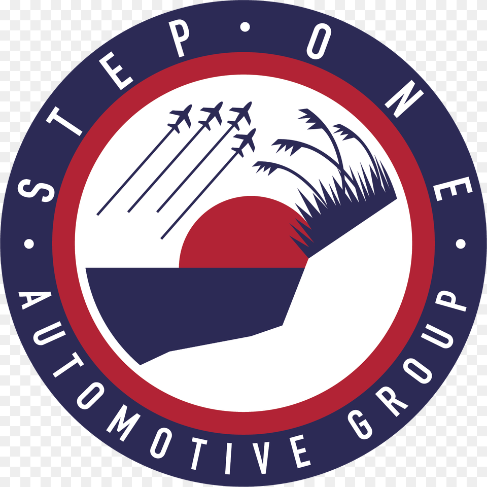 Crestview Step One Automotive Group Fort Walton, Logo, Emblem, Symbol, Disk Free Transparent Png