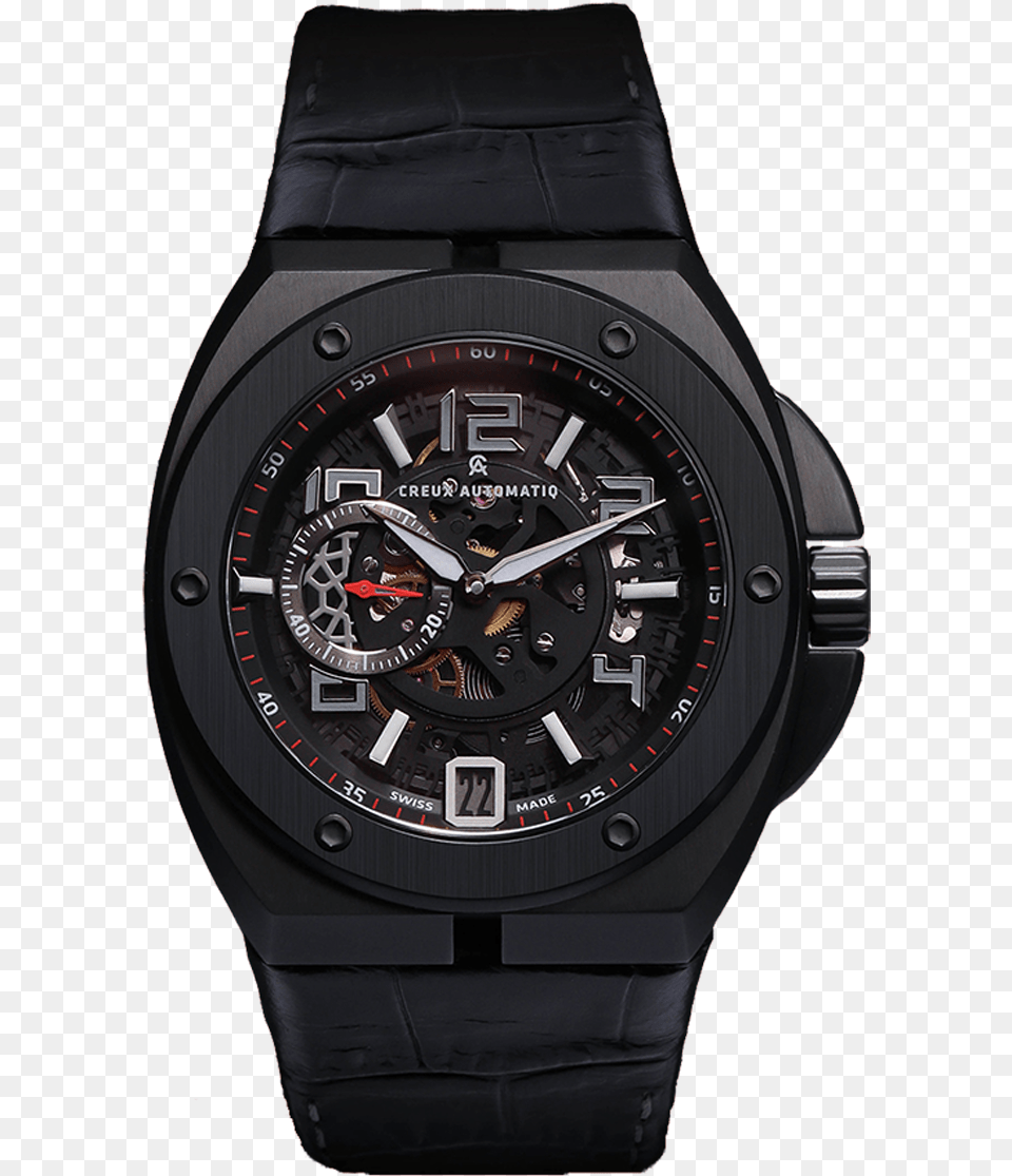 Creux Utomatiq Ghost Shadow Ca 02 Men39s Watch Automatic, Arm, Body Part, Person, Wristwatch Free Png Download