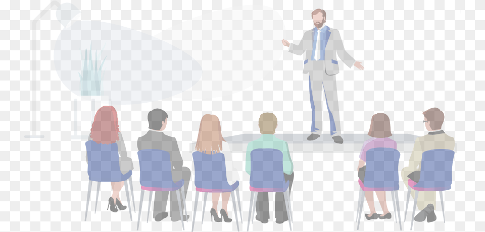 Crew, Lecture, Audience, Seminar, Crowd Png