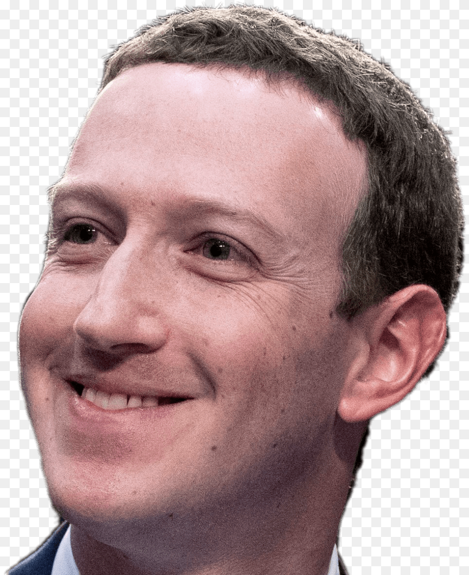 Crew Cut Mark Zuckerberg Face, Adult, Portrait, Photography, Person Free Transparent Png